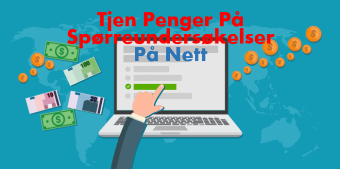 Tjen penger På Spørreundersøkelser På Nett i 2025 ✍️💻 illustrasjon for å tjene penger på spørreundersøkelser online