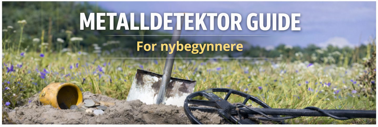 Metalldetektor guid Metalldetektor guide for nybegynnere